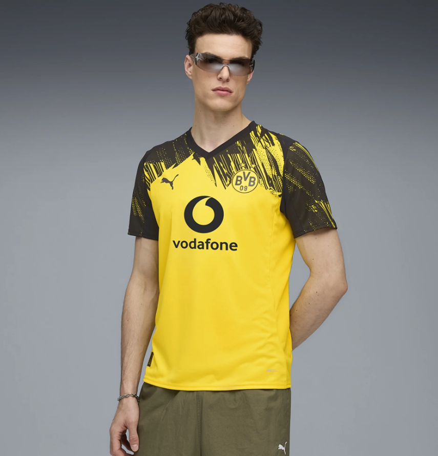 Puma BVB Borussia Dortmund 2025 - 26 Home Soccer Jersey - Yellow/Black