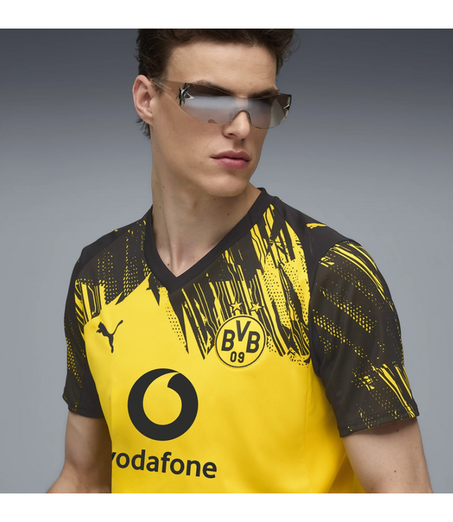 Puma Puma BVB Borussia Dortmund 2025 - 26 Home Soccer Jersey - Yellow/Black