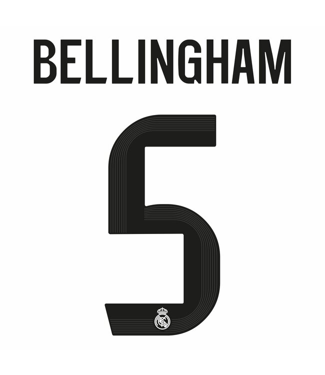 Uni-Sport La Liga 2025 - 26 Official Nameset ( Name and Number Set)