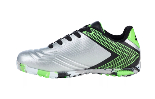 Lotto Jr Roma 500 Turf - Silver/Black/Green
