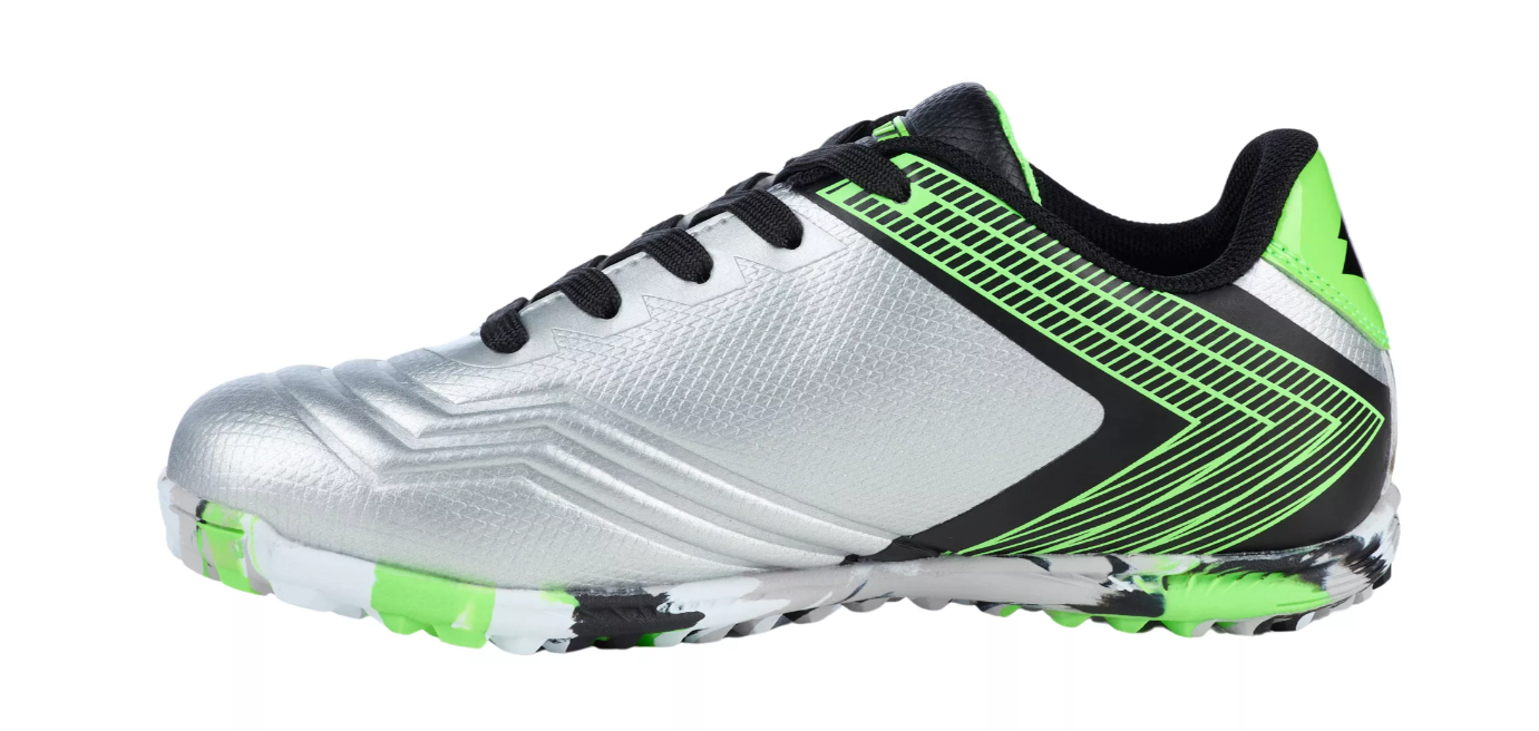 Lotto Jr Roma 500 Turf - Silver/Black/Green