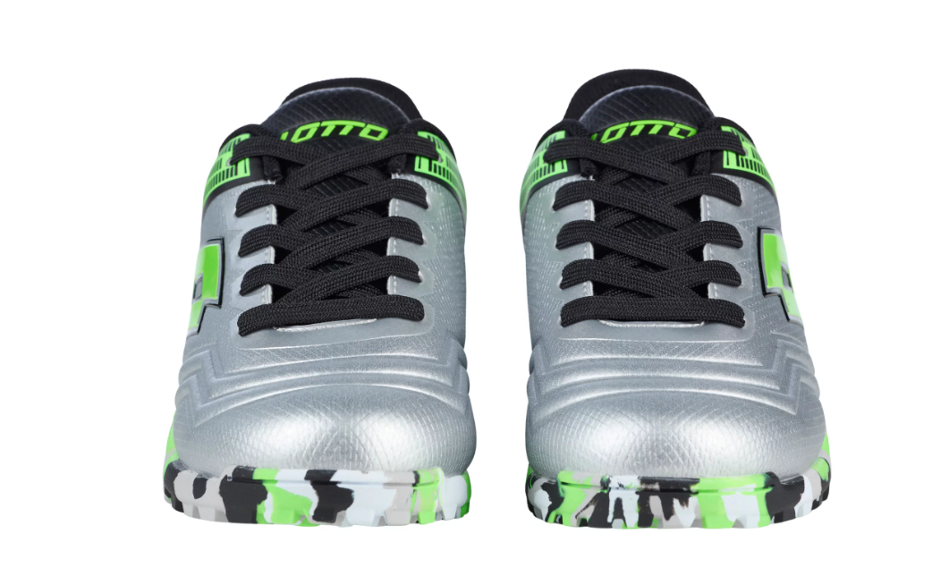 Lotto Jr Roma 500 Turf - Silver/Black/Green