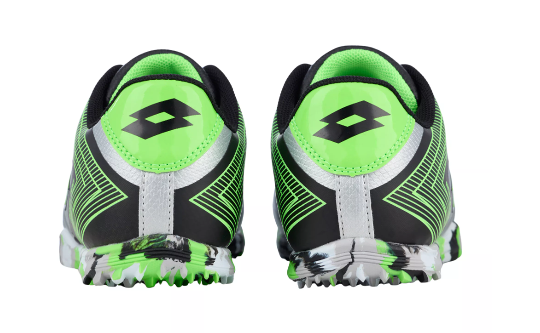 Lotto Jr Roma 500 Turf - Silver/Black/Green