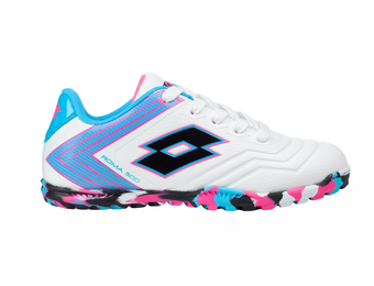 Lotto Jr Roma 500 Turf - White/Blue/Pink