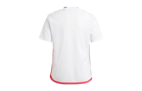 adidas Youth Saint Louis City SC 2024 -25 Away Jersey - White/Coral Red