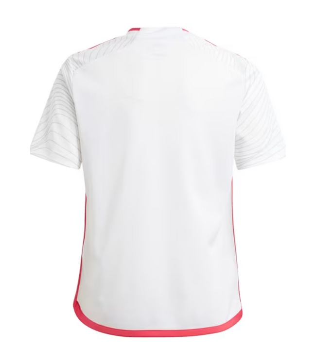 adidas adidas Youth Saint Louis City SC 2024 -25 Away Jersey - White/Coral Red