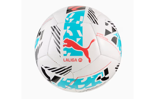 Puma 2025 La Liga Orbita Mini Ball - White/Blue/Red