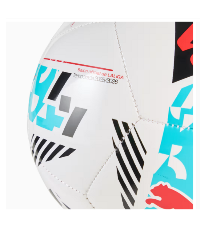 Puma Puma 2025 La Liga Orbita Mini Ball - White/Blue/Red