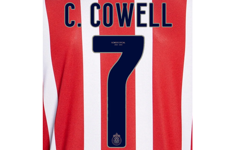 Liga MX 2025 - 26 Official Nameset ( Name and Number Set)