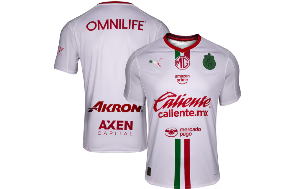 Puma Chivas DG 2025 -26 Away Jersey - White/Red/Green