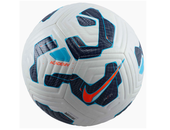 Nike 2025 Academy Soccer Ball - White/Blackened Blue/Hyper Crimson