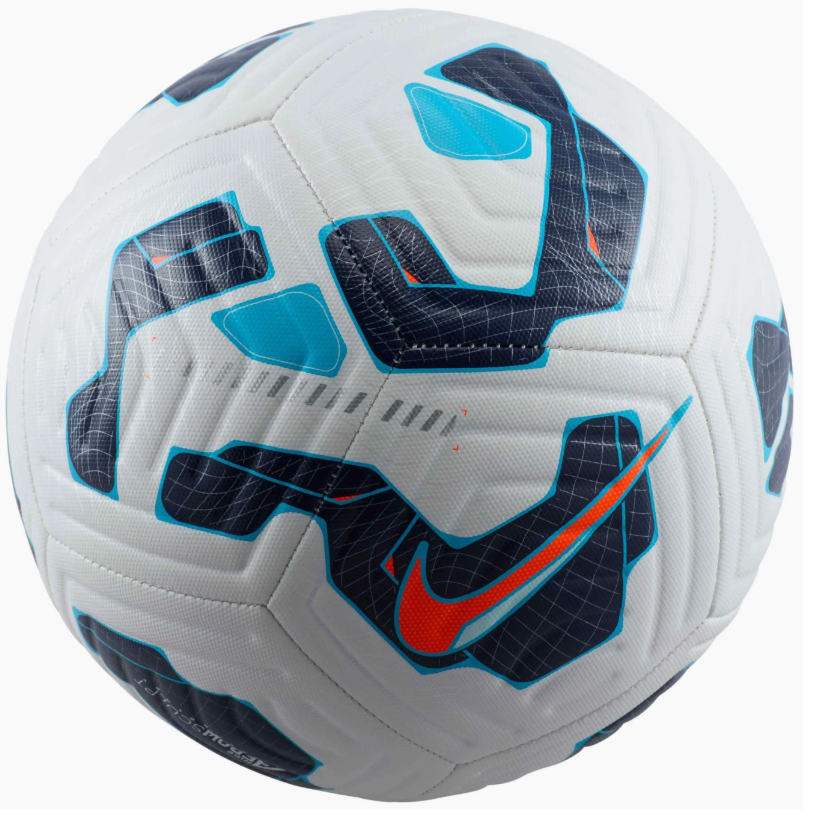 Nike 2025 Academy Soccer Ball - White/Blackened Blue/Hyper Crimson