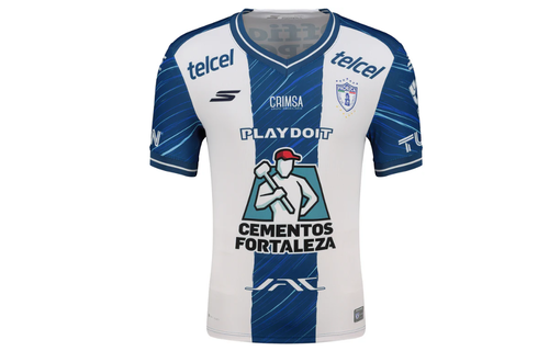 Skechers  2025-  26 Pachuca Home Jersey - White/Blue
