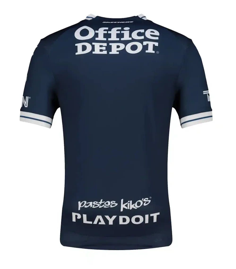 Skechers  2025-  26 Pachuca Away Jersey - Navy Blue/White
