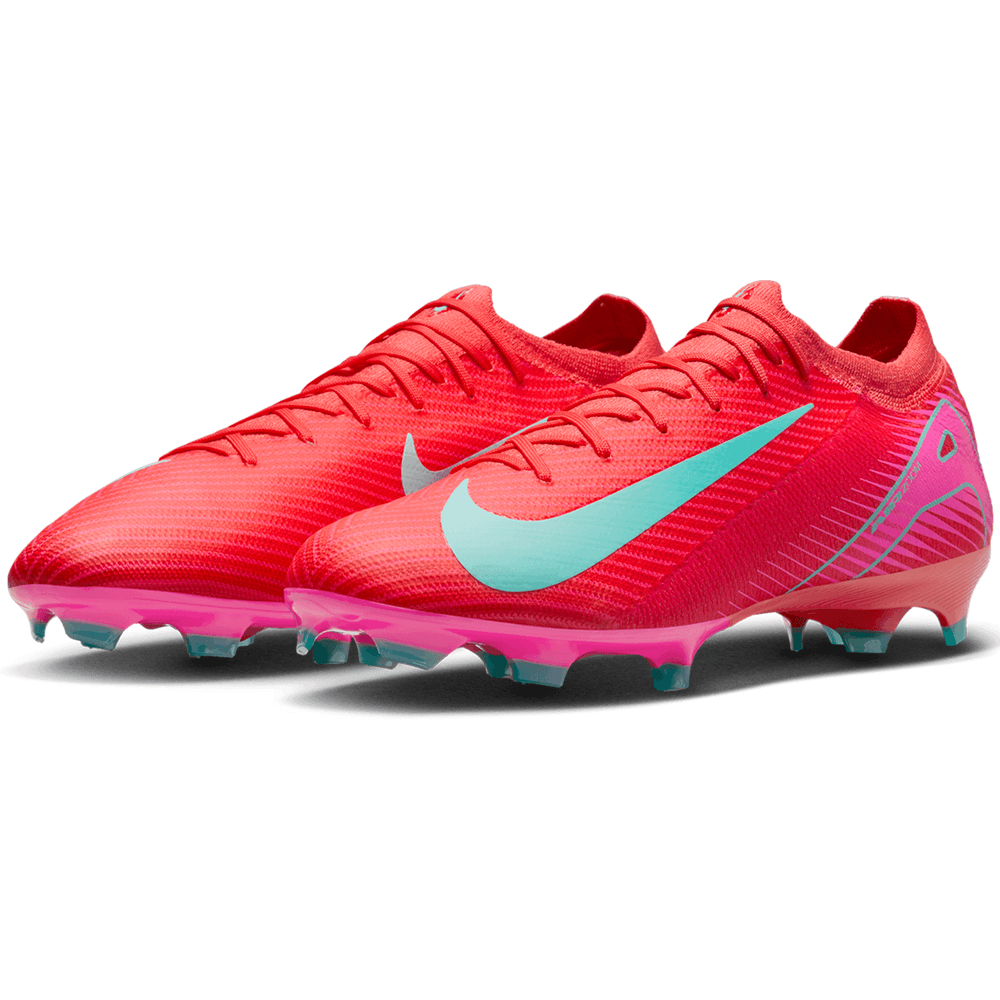 Nike Mercurial Vapor 16 PRO FG Soccer Cleats - Ember Glow/Aurora Green