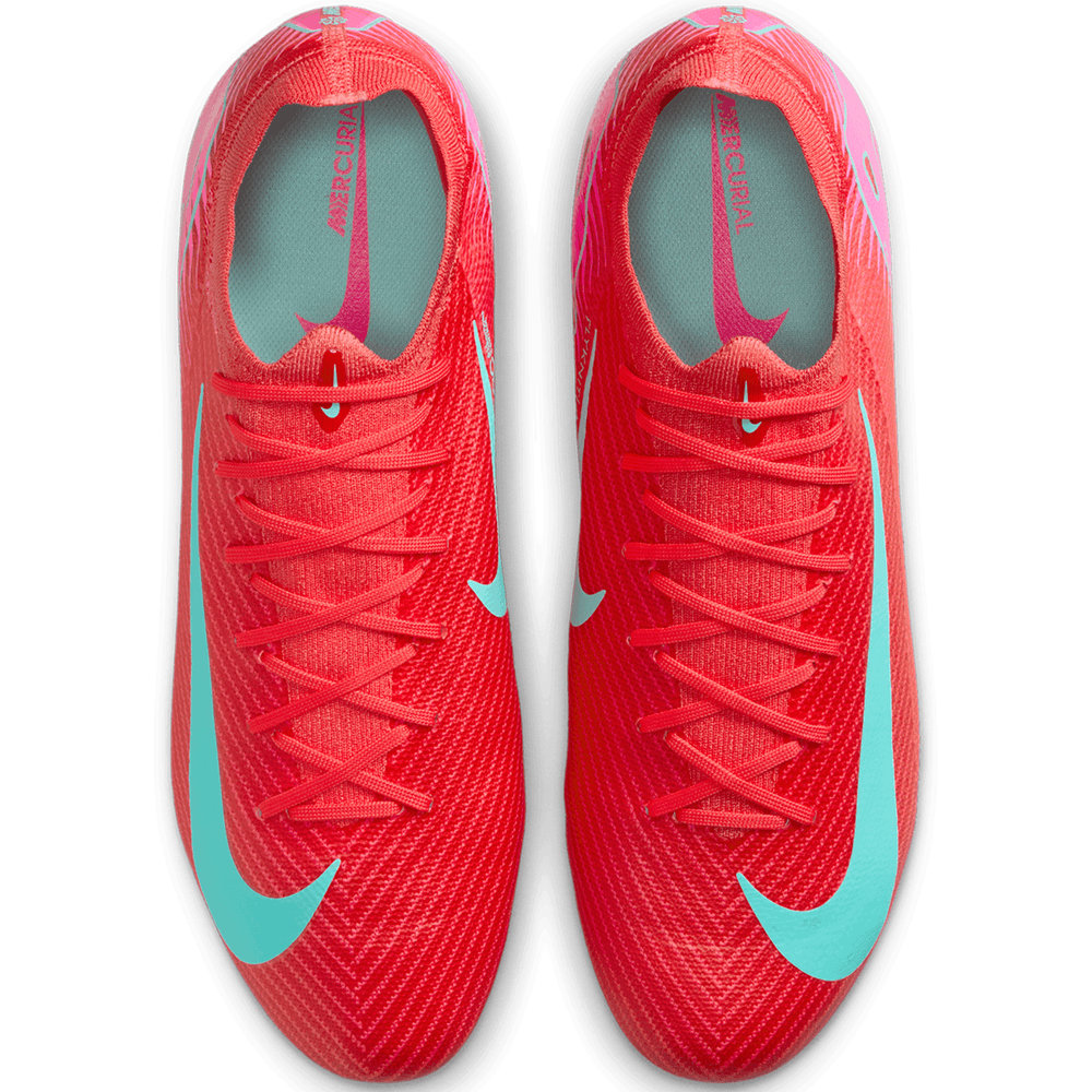 Nike Mercurial Vapor 16 PRO FG Soccer Cleats - Ember Glow/Aurora Green