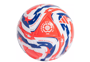 adidas FIFA Club World Cup 2025 FIFA Quality League Soccer Ball - White/Lucid Red/Power Blue