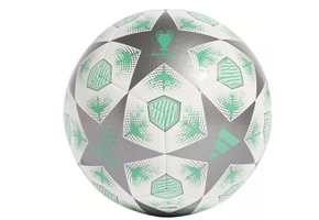 adidas UCL Champions League 2024 - 25 KO Club Ball - White/Teal Green/Black