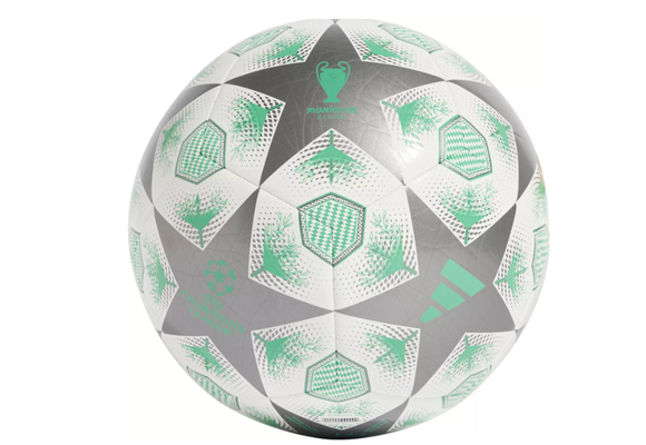 adidas UCL Champions League 2024 - 25 KO Club Ball - White/Teal Green/Black