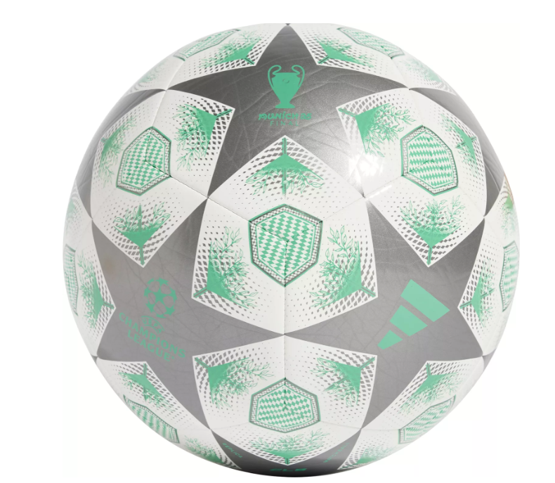 adidas UCL Champions League 2024 - 25 KO Club Ball - White/Teal Green/Black