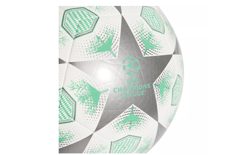 adidas UCL Champions League 2024 - 25 KO Club Ball - White/Teal Green/Black
