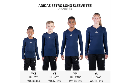 adidas Estro Base Long Sleeve Training / Underlayer Tee