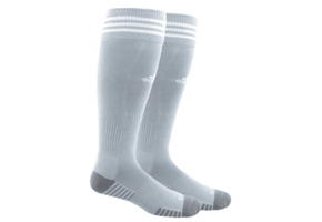 adidas Copa Zone IV Soccer Socks - Grey/White