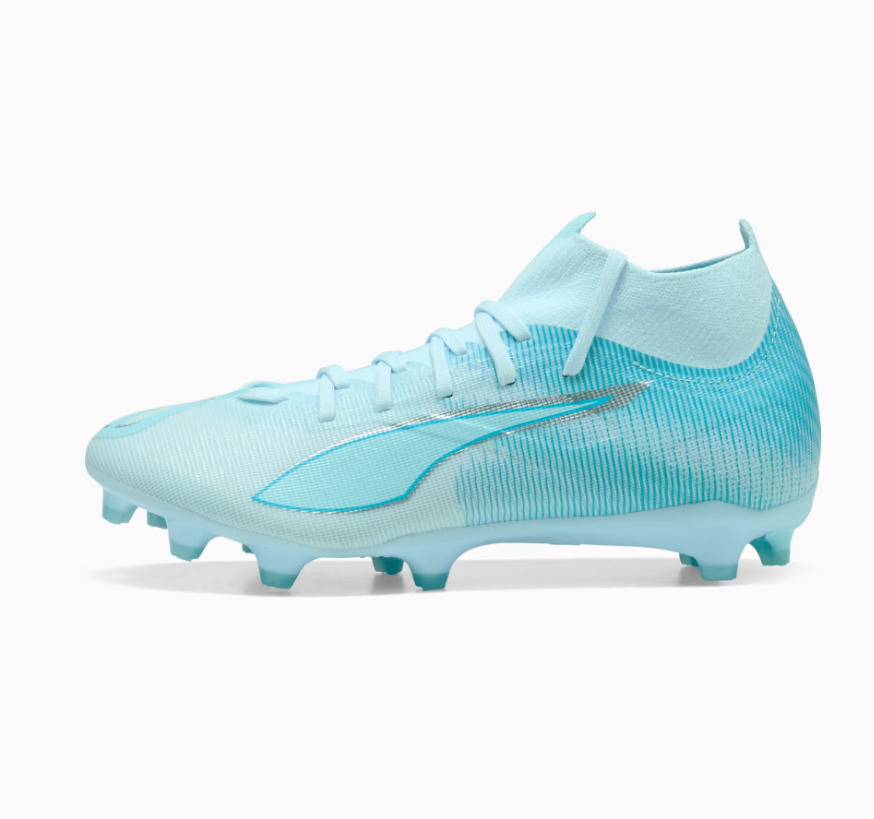 Puma Womens Ultra Match + FG/AG Light Up Pack - Icy Blue/Light Aqua