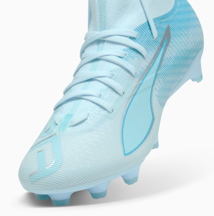 Puma Womens Ultra Match + FG/AG Light Up Pack - Icy Blue/Light Aqua