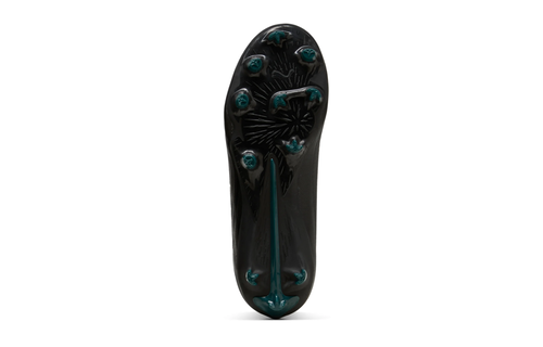 Puma Jr Ultra 6 Match + FG/AG - Black/Fizzy Light/Green Terrain