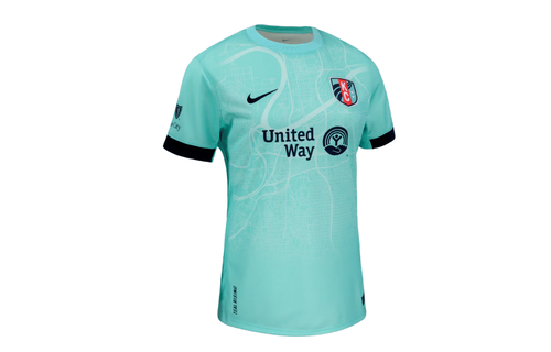Nike Womens Kansas City KC Current 2025 Away Jersey - Hyper Turquoise