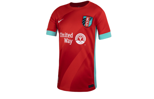 Nike Youth Kansas City KC Current 2025 Home Jersey - Comet Red