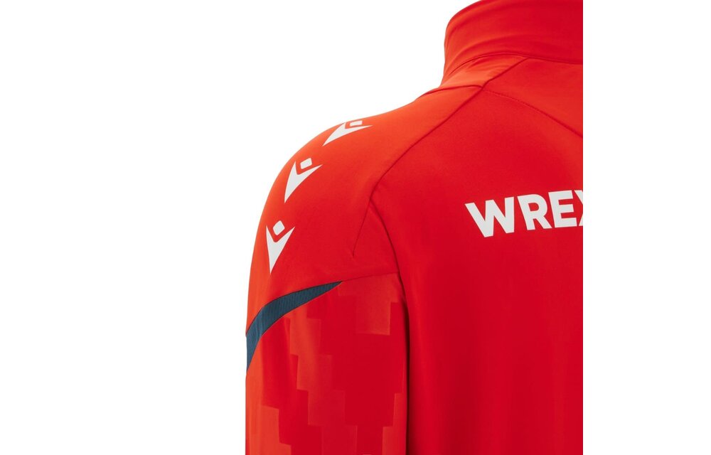 Macron Wrexham AFC 2025 - 26 Authentic 1/4 Zip Training Top - Red
