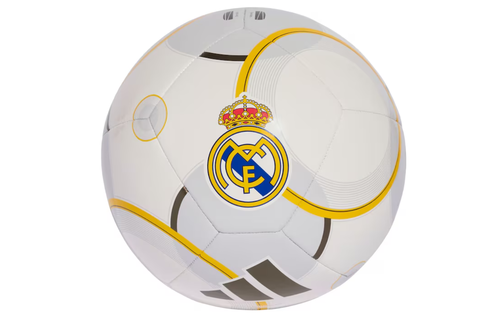 adidas Real Madrid 2025 - 2026 Home Club Soccer Ball - White/Gold
