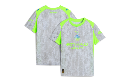 Puma Manchester City 2025 -26 Youth Third Jersey - Cool Weather/Pro Green