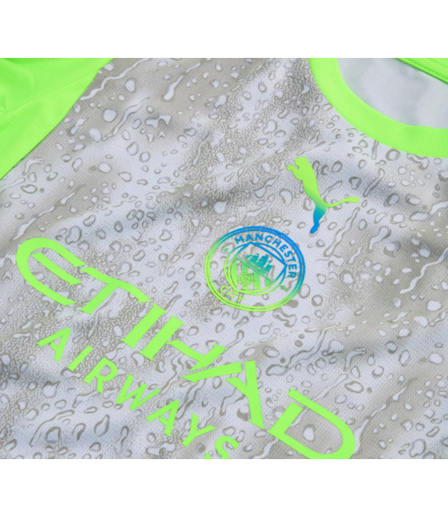 Puma Puma Manchester City 2025 -26 Youth Third Jersey - Cool Weather/Pro Green