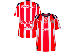 Puma Chivas DG 2025  -26 Youth Home Jersey - Red/White