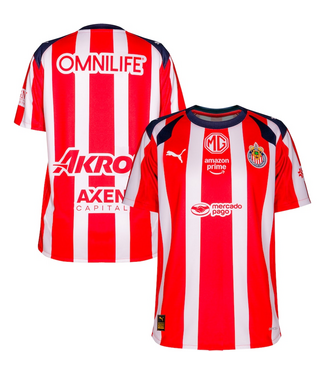 Puma Puma Chivas DG 2025  -26 Youth Home Jersey - Red/White