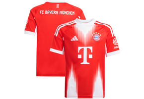 adidas Bayern Munich 2025 - 26 Youth Home Jersey - Red/White