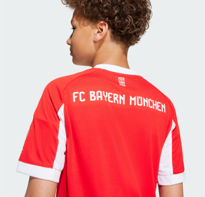 adidas Bayern Munich 2025 - 26 Youth Home Jersey - Red/White