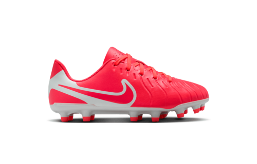 Nike Jr Tiempo Legend 10 Club FG / MG- Hot Lava/White