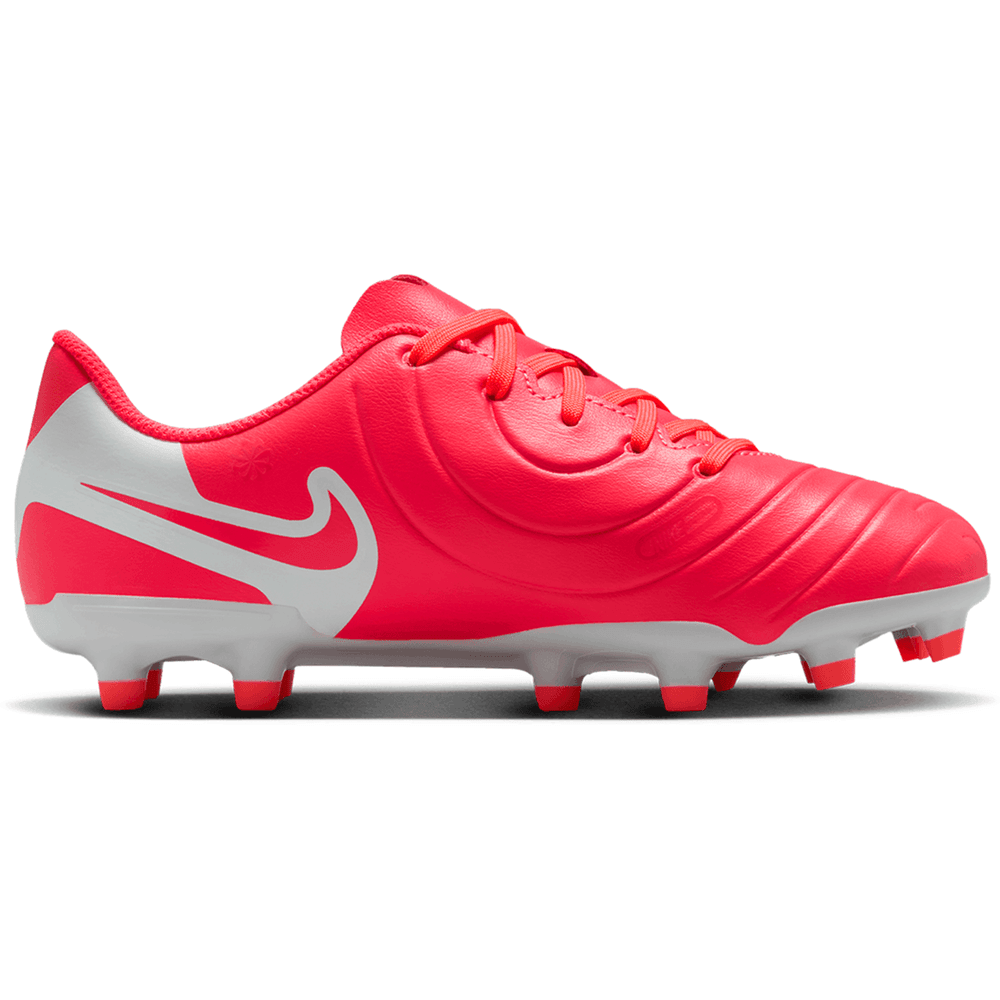 Nike Jr Tiempo Legend 10 Club FG / MG- Hot Lava/White