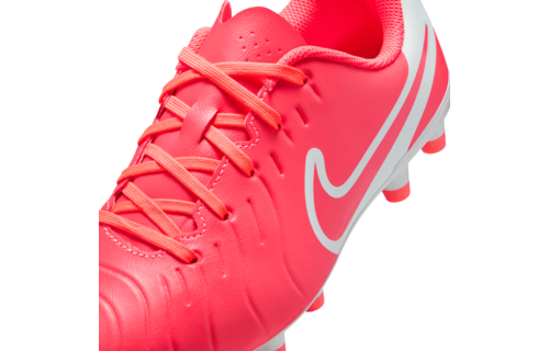 Nike Jr Tiempo Legend 10 Club FG / MG- Hot Lava/White