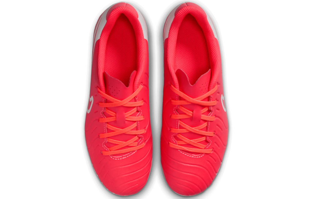 Nike Jr Tiempo Legend 10 Club FG / MG- Hot Lava/White