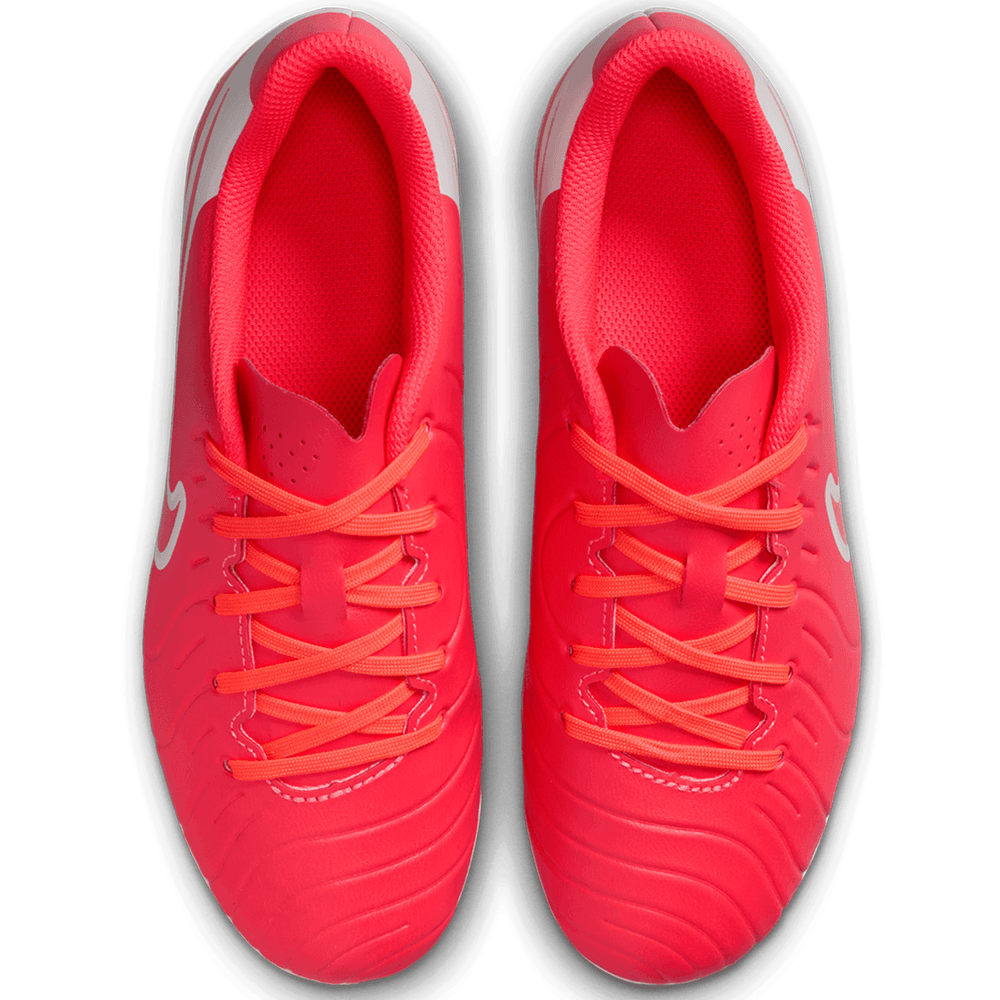 Nike Jr Tiempo Legend 10 Club FG / MG- Hot Lava/White