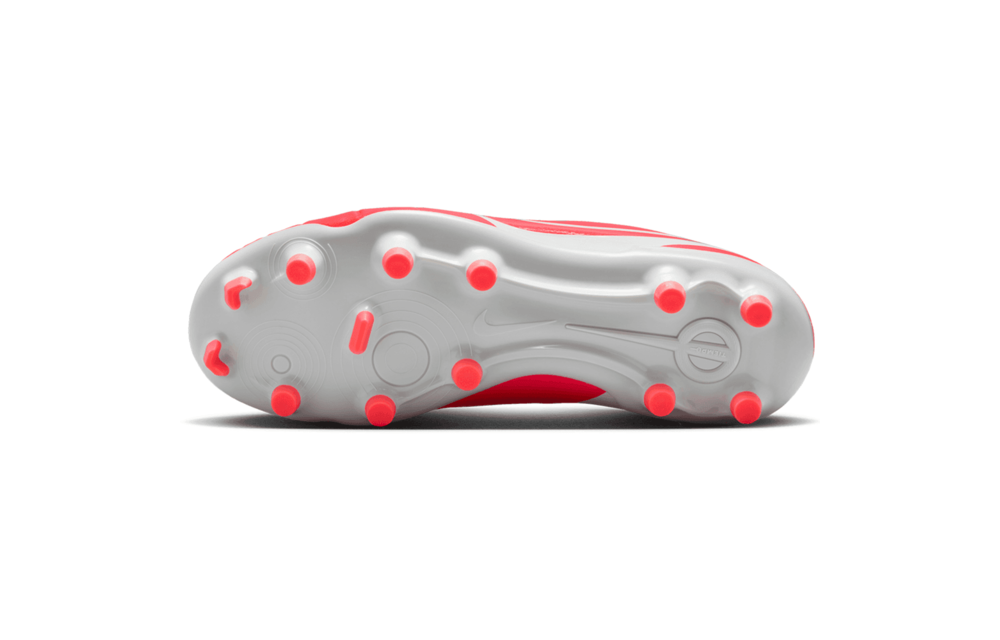 Nike Jr Tiempo Legend 10 Club FG / MG- Hot Lava/White