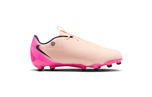 Nike Jr Phantom GX Academy FG / MG Cleats - Crimson Tint/Black/Pink Blast
