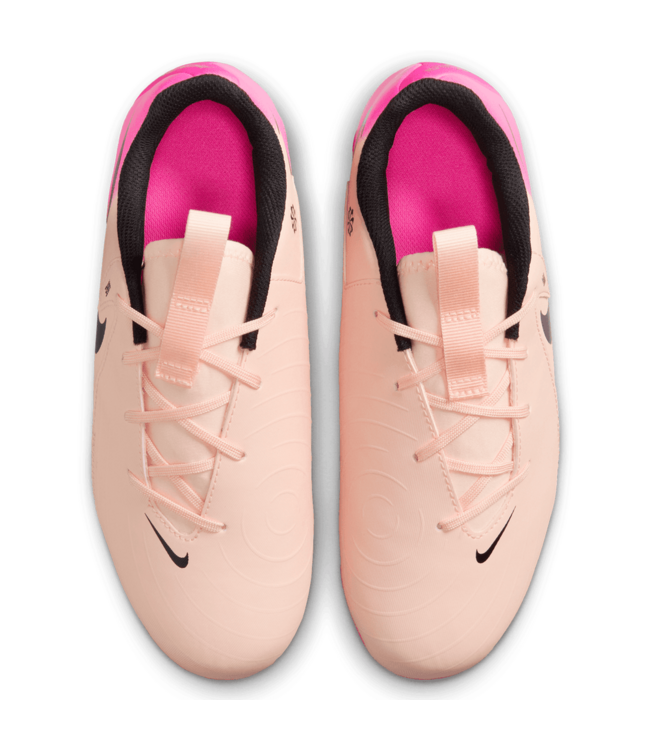 Nike Nike Jr Phantom GX Academy FG / MG Cleats - Crimson Tint/Black/Pink Blast