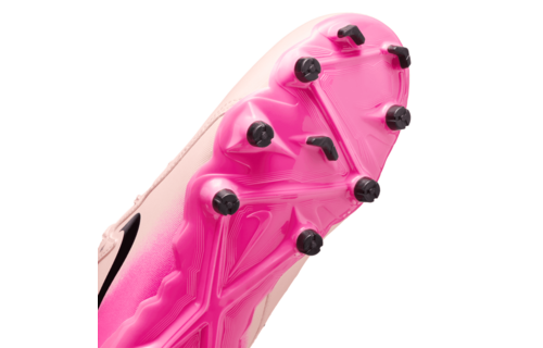 Nike Jr Phantom GX Academy FG / MG Cleats - Crimson Tint/Black/Pink Blast