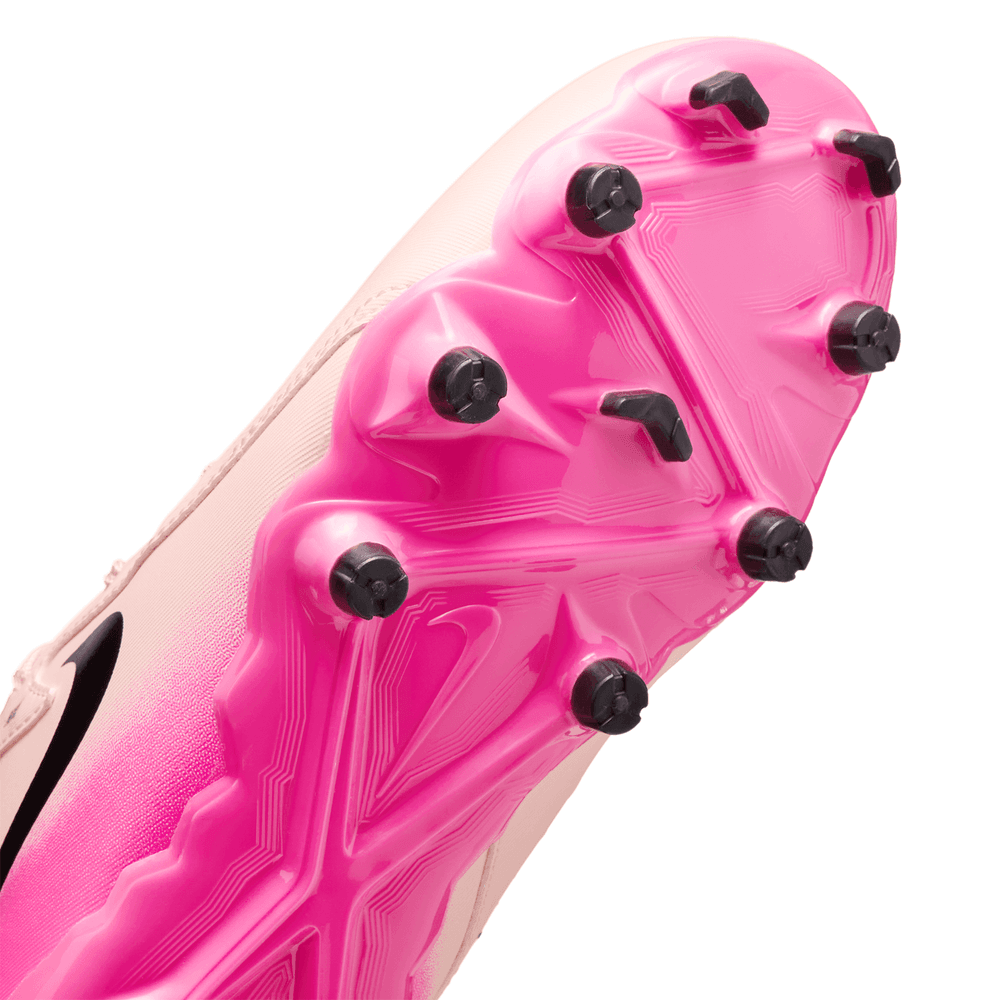 Nike Jr Phantom GX Academy FG / MG Cleats - Crimson Tint/Black/Pink Blast